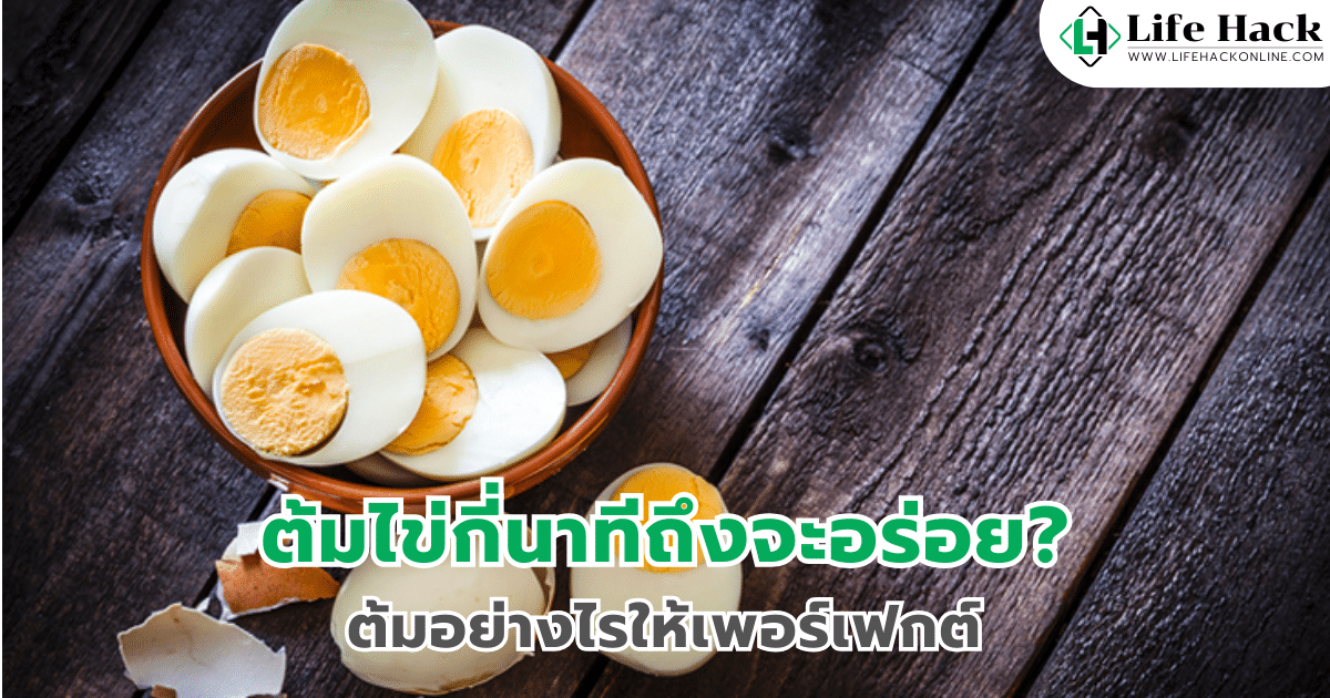 หลายครั้งที่การต้มไข่ที่ว่าง่ายก็ไม่เป็นไปตามที่คิด ต้มไข่กี่นาทีถึงจะอร่อย ? ต้มไข่จับเวลาตอนไหน ? ต้มแล้วไข่ดิบเกินไปบ้าง สุกเกินไปบ้าง ไม่พอดีสักที